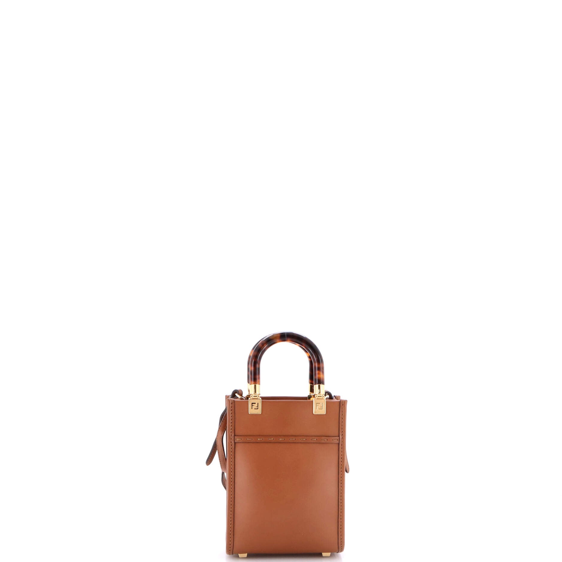 Sunshine Shopper Tote Leather Mini