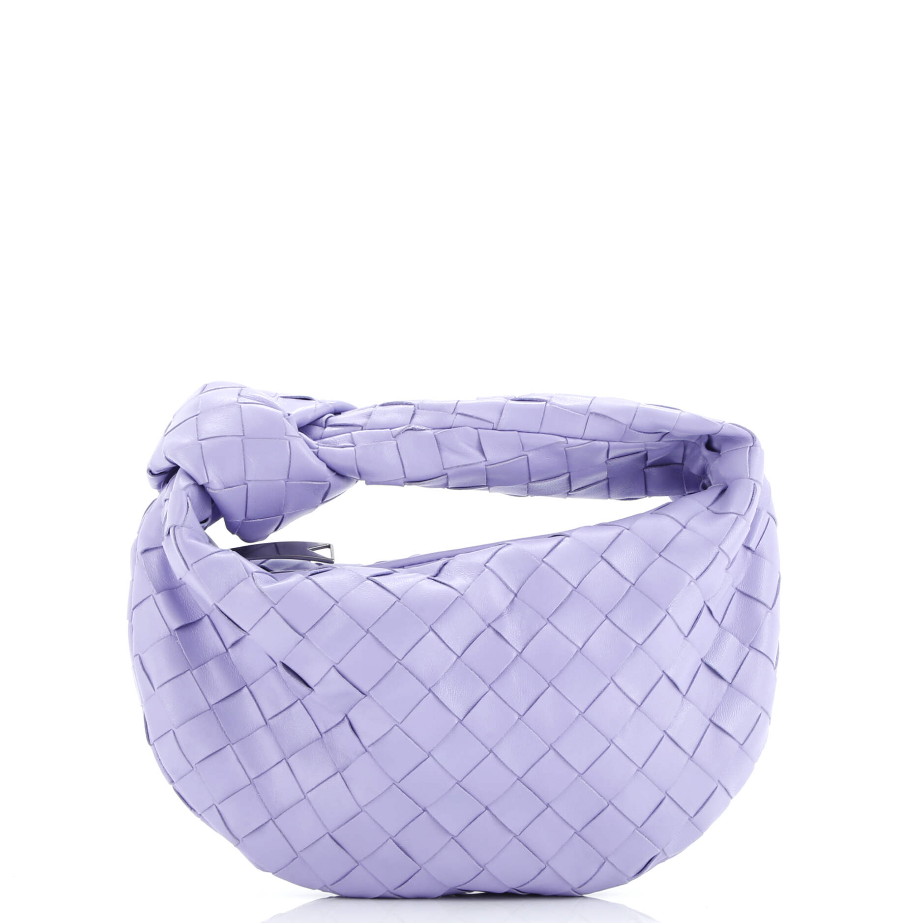 BV Jodie Hobo Intrecciato Patent Mini