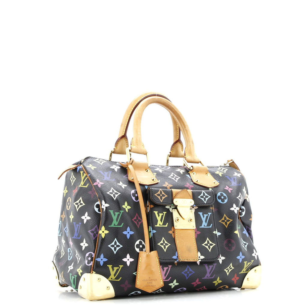 Speedy Handbag Monogram Multicolor 30