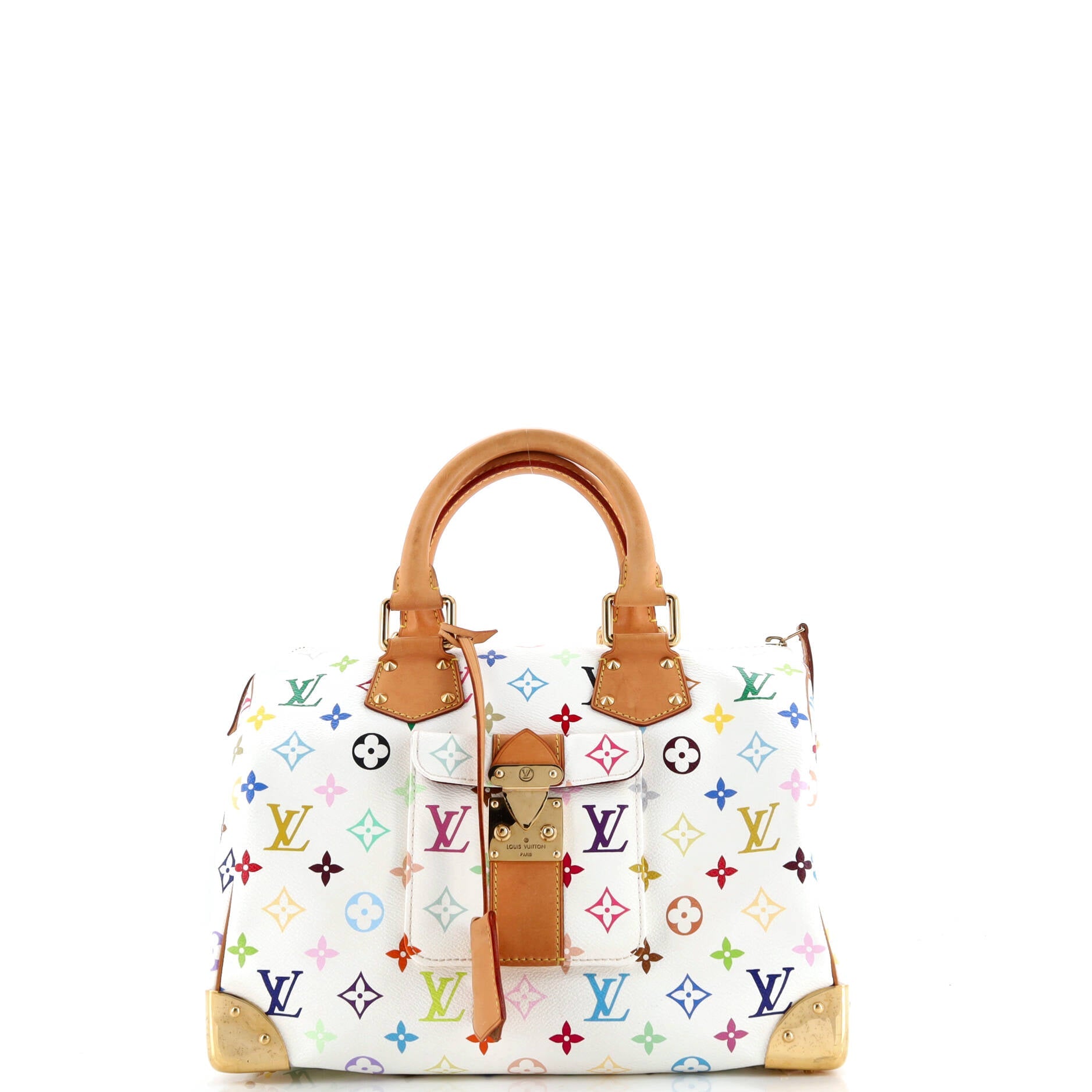Speedy Handbag Monogram Multicolor 30