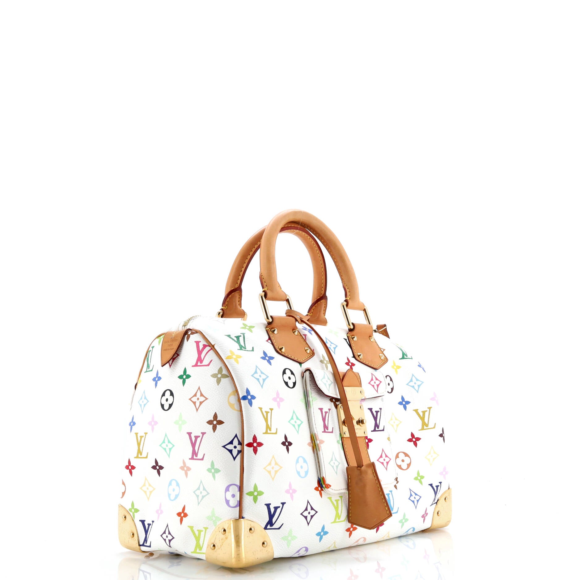 Speedy Handbag Monogram Multicolor 30