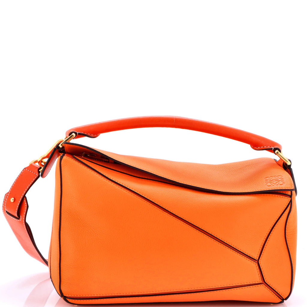 Puzzle Bag Leather Large