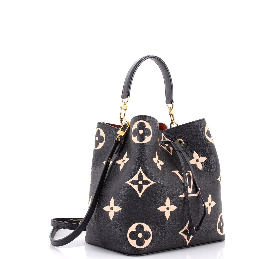 NeoNoe Handbag Bicolor Monogram Empreinte Giant MM