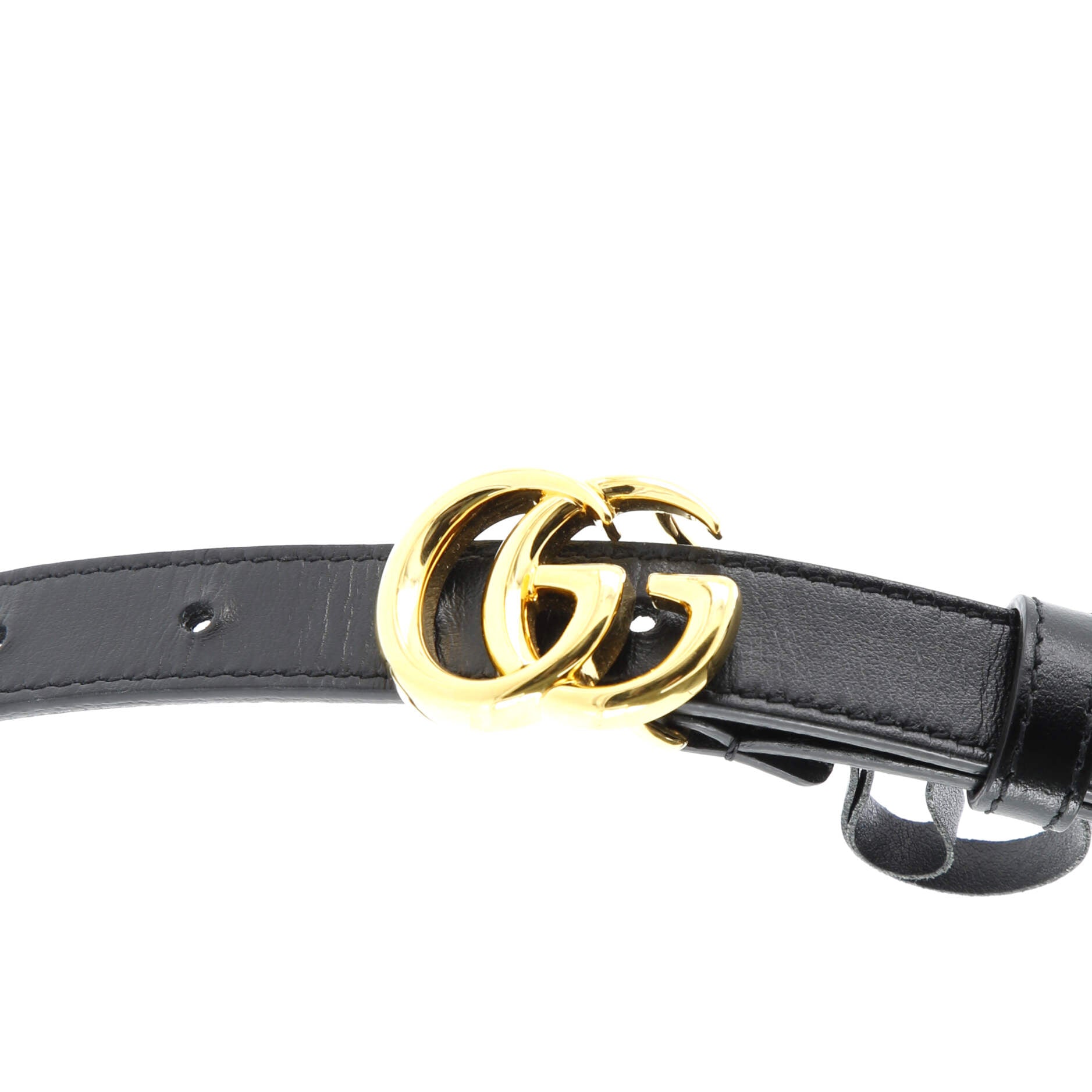 GG Marmont Belt Leather Thin