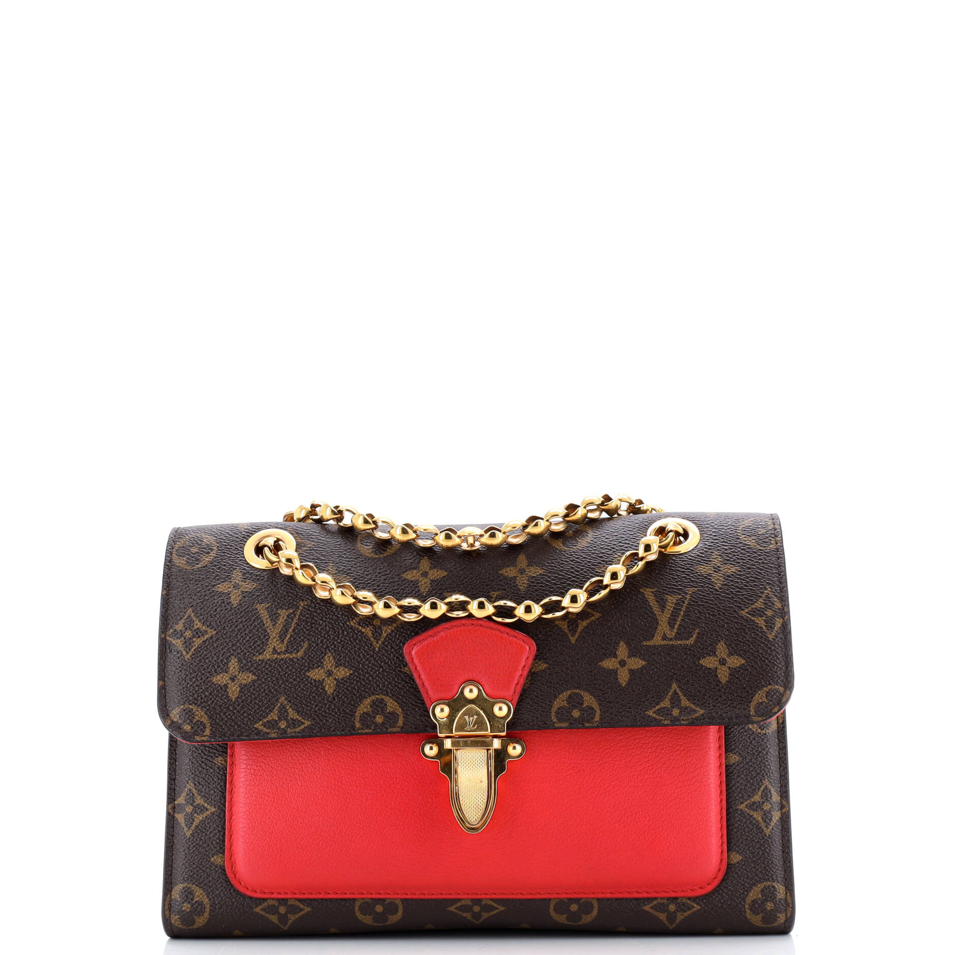 Victoire Handbag Monogram Canvas and Leather