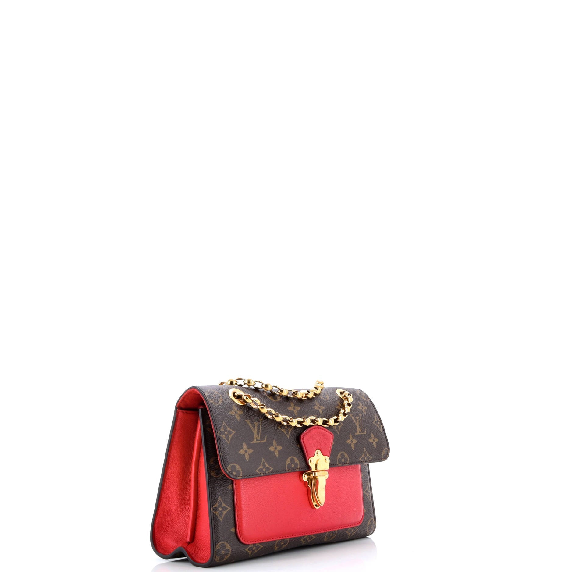 Victoire Handbag Monogram Canvas and Leather