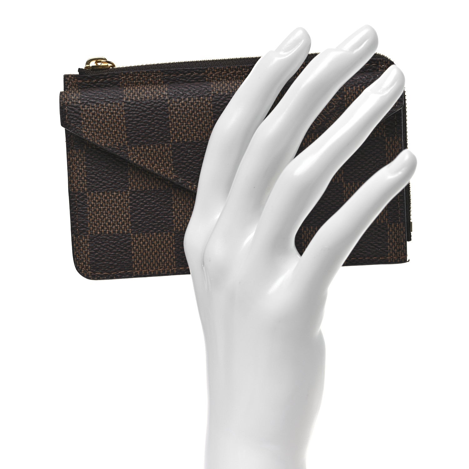 Damier Ebene Recto Verso  Holder Rose Ballerine