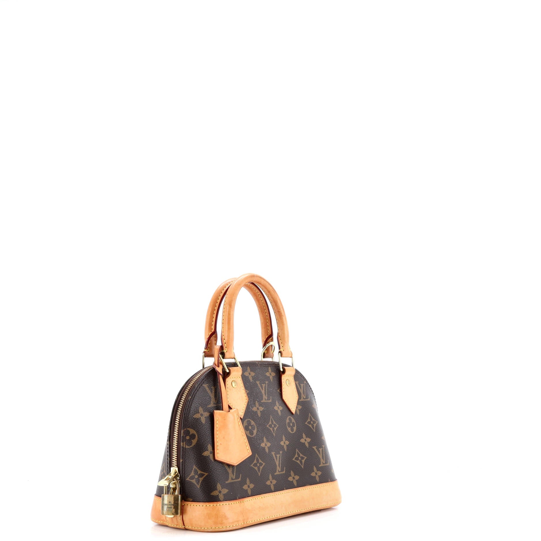 Alma Handbag Monogram Canvas BB