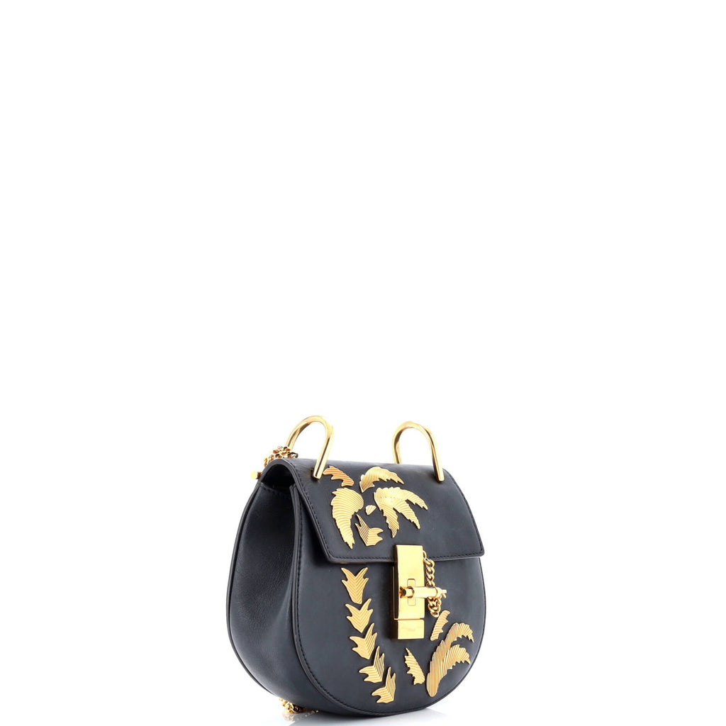 Drew Crossbody Bag Embellished Leather Mini
