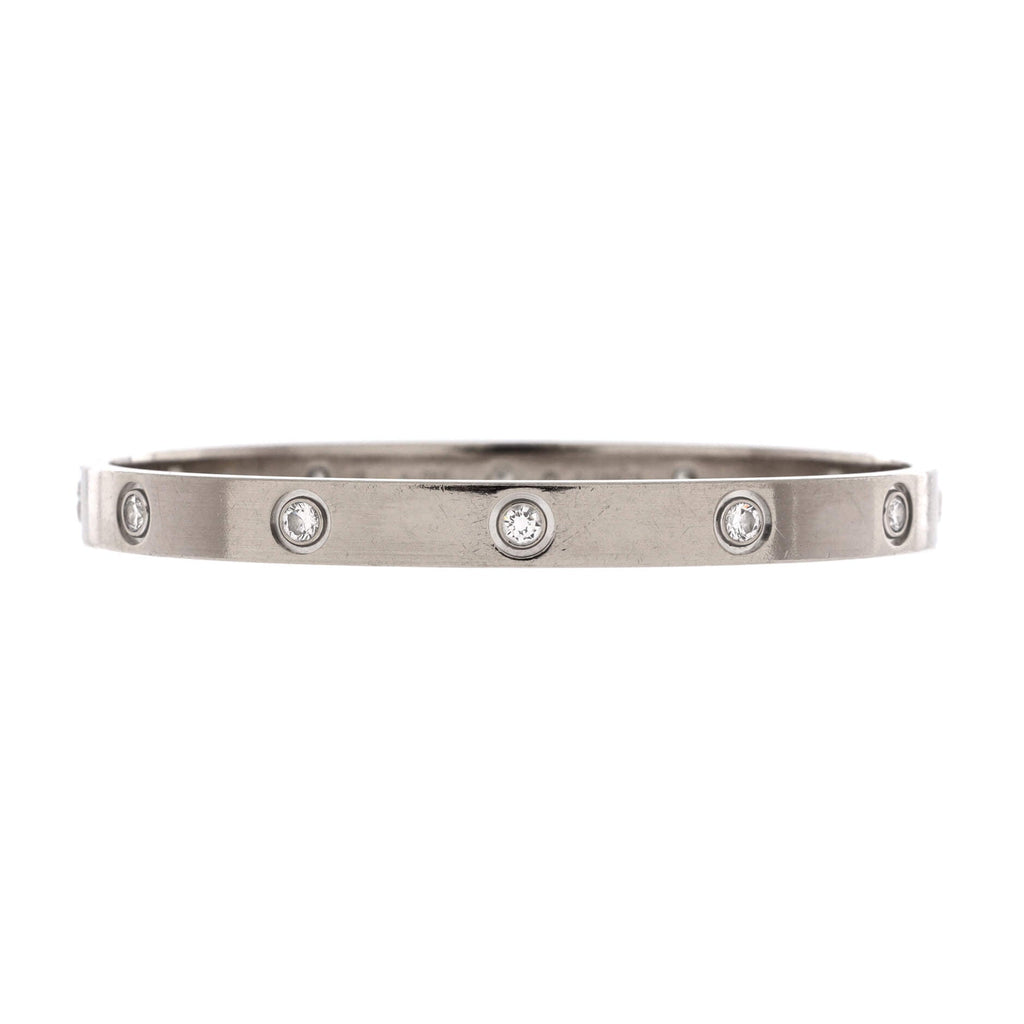 Love 10 Diamond Bracelet 18K White Gold with Diamonds