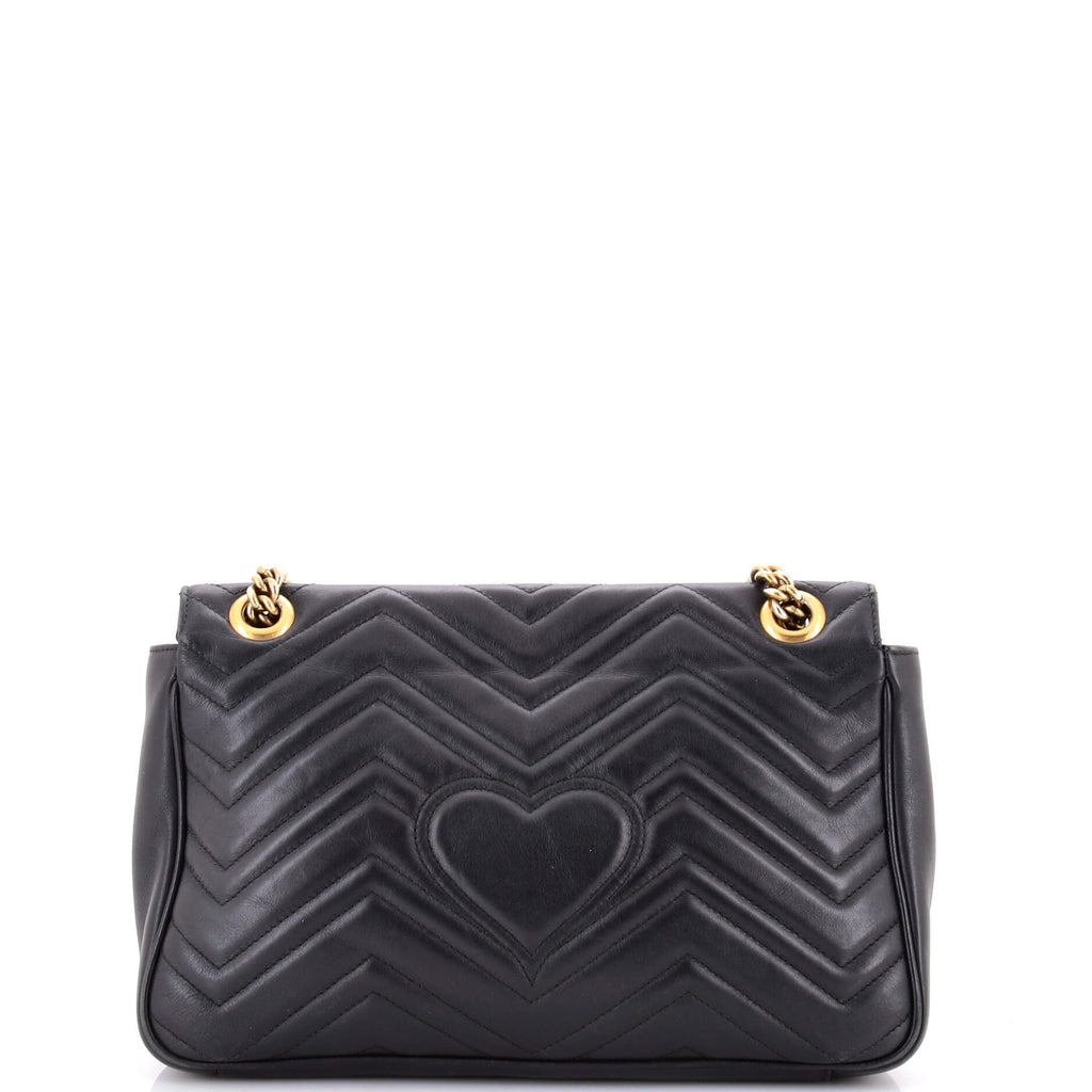 GG Marmont Flap Bag Matelasse Leather Medium