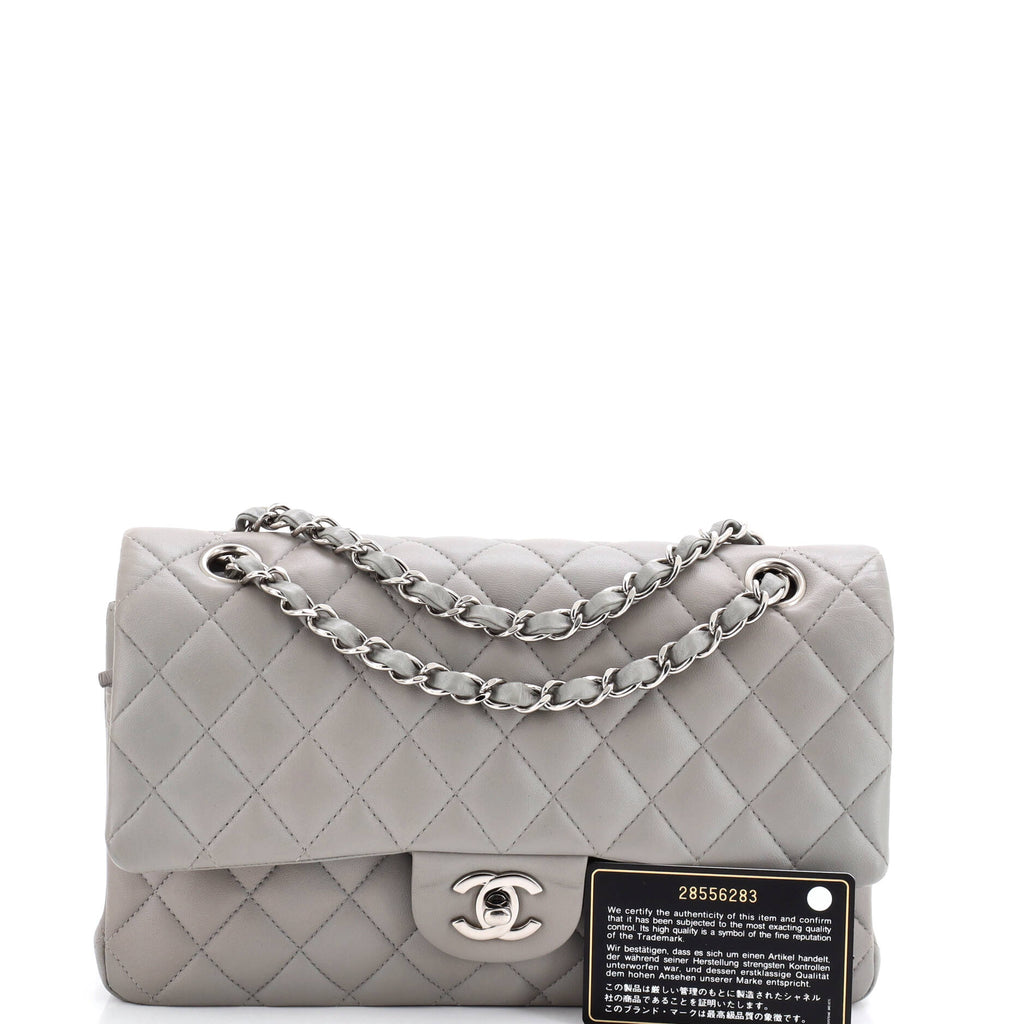 Classic Double Flap Bag Quilted Lambskin Medium