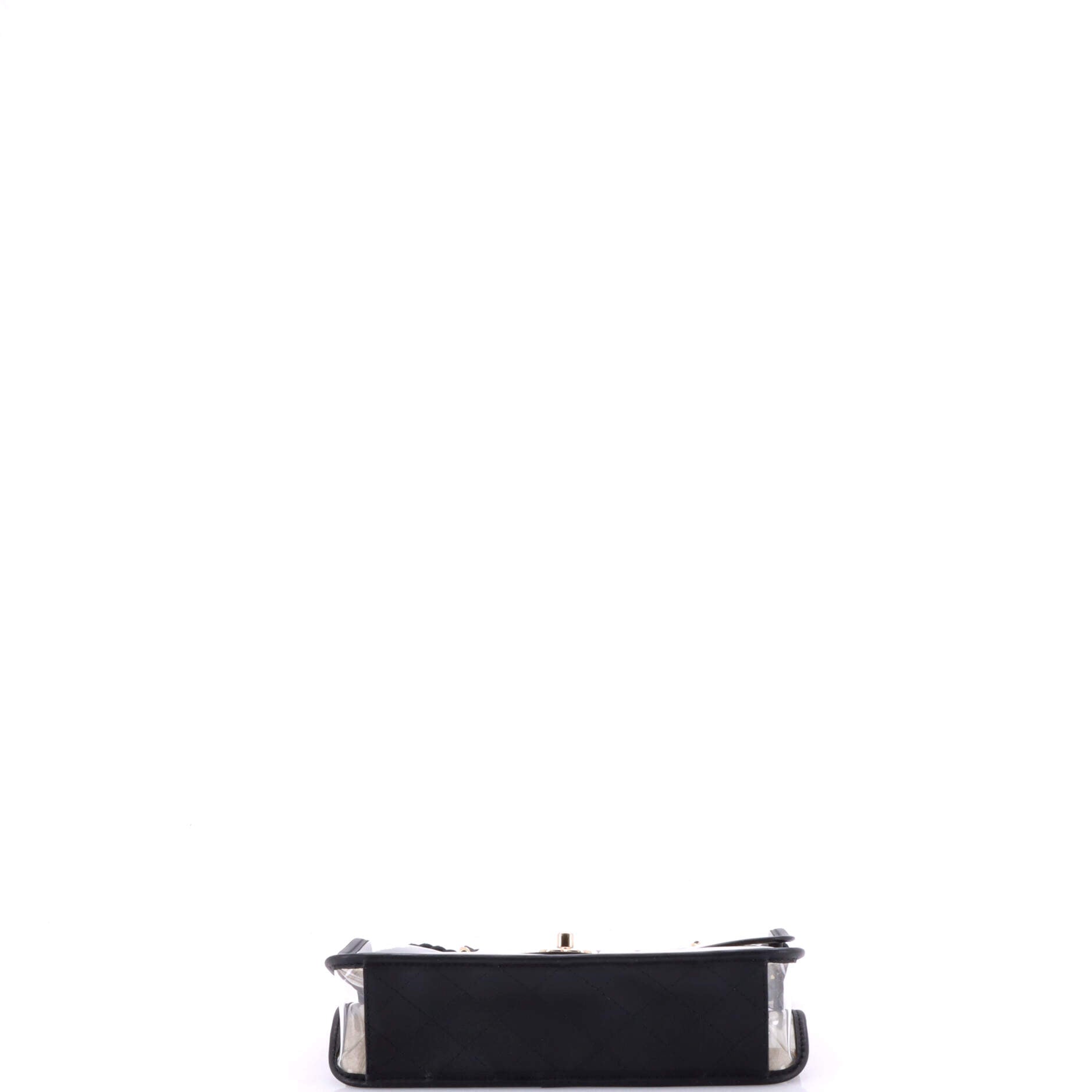 Sand By The Sea Pearl Flap Bag PVC with Lambskin Medium