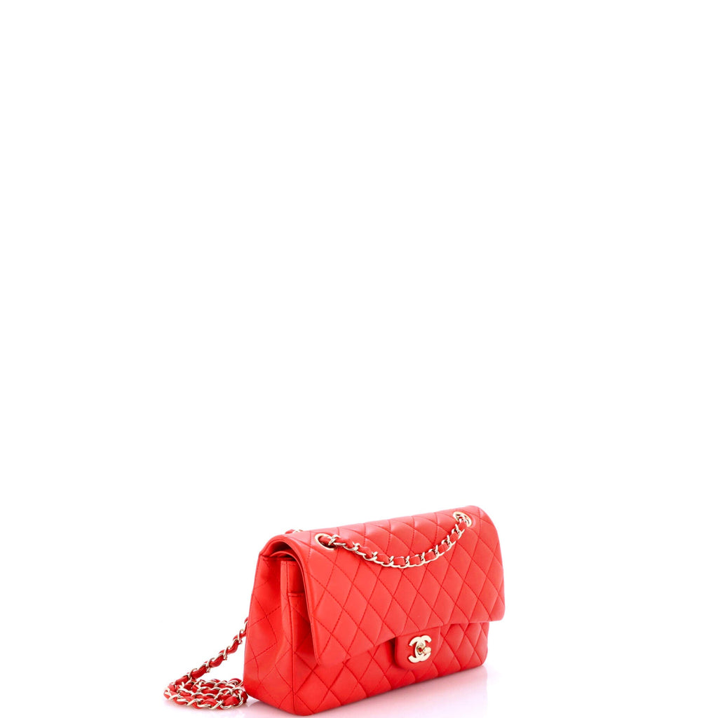 Classic Double Flap Bag Quilted Lambskin Medium
