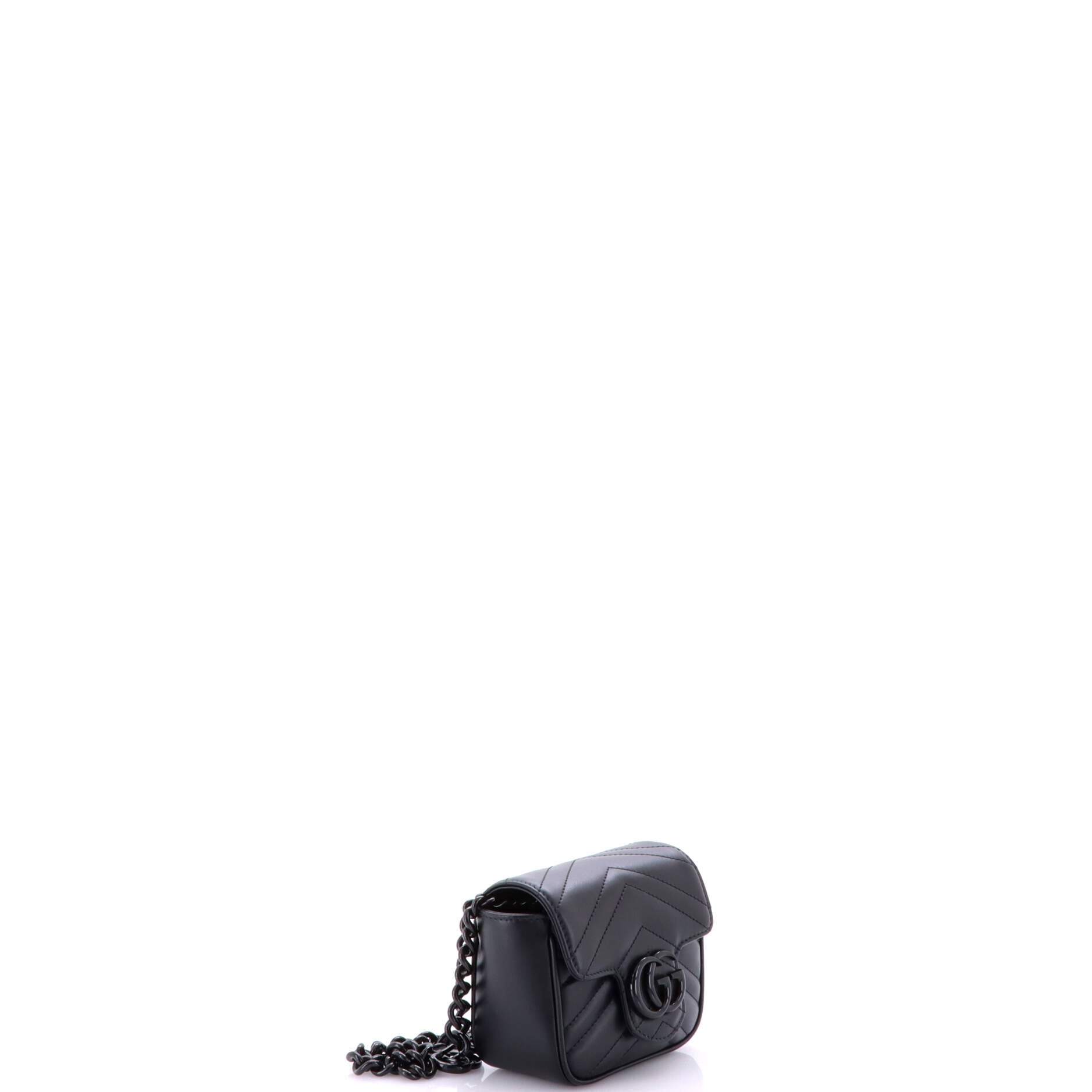 GG Marmont Flap Belt Bag Matelasse Leather Mini