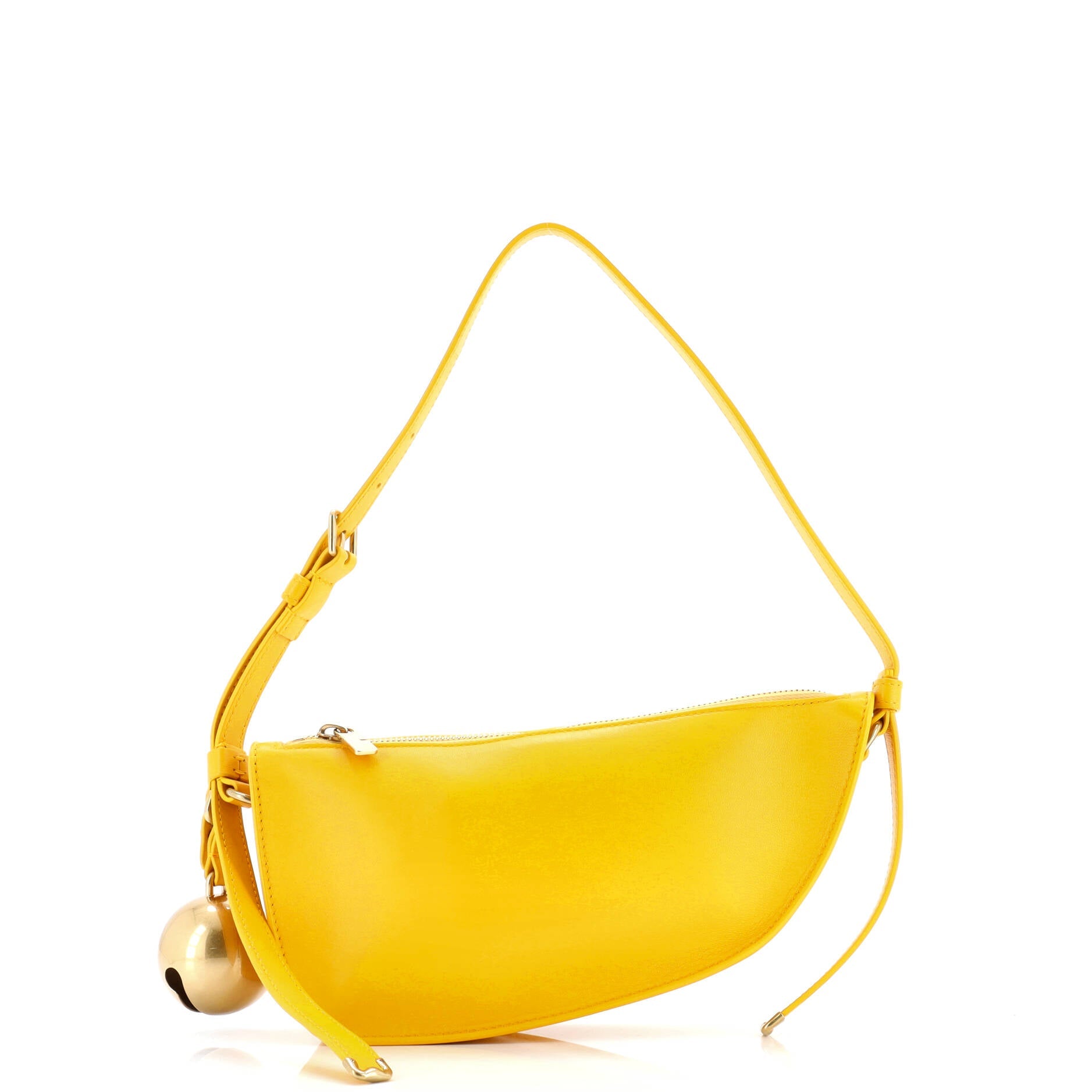 Shield Sling Shoulder Bag Leather Mini