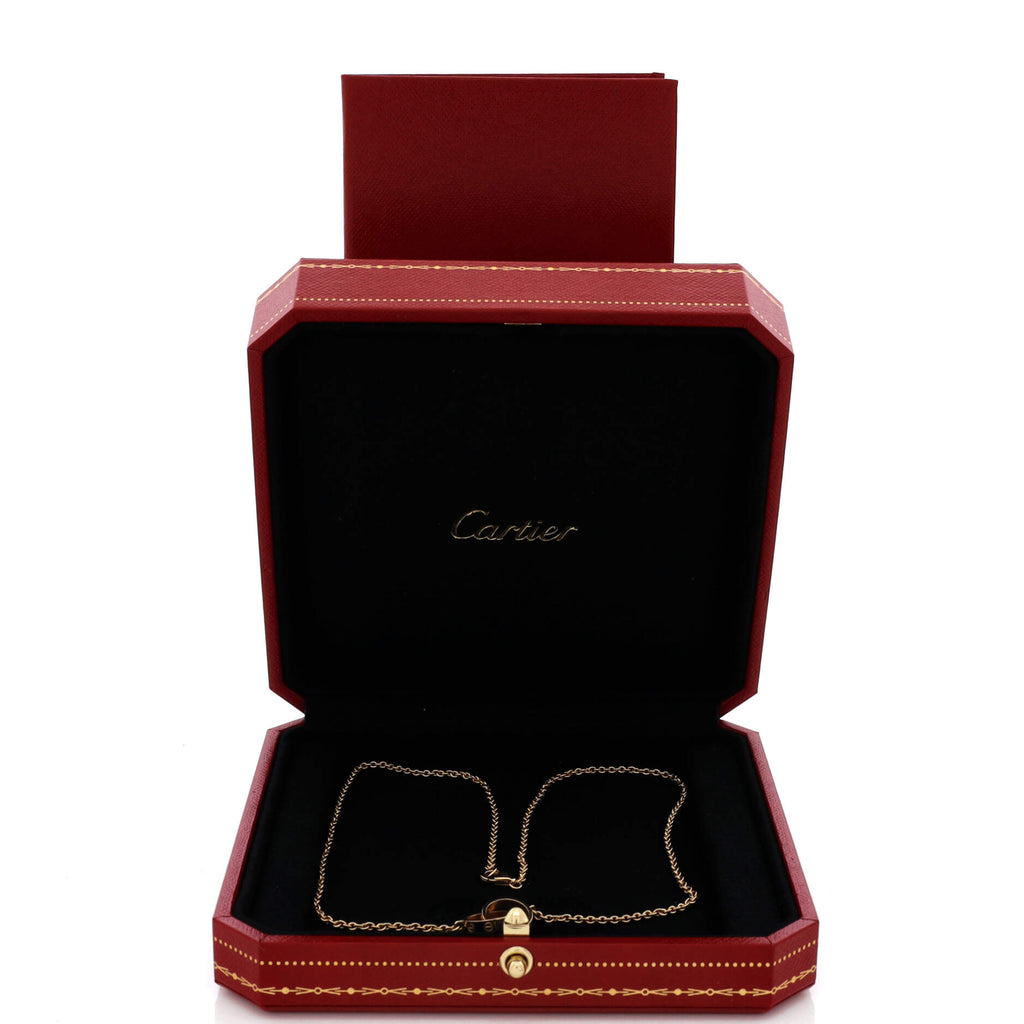 Love Interlocking Necklace 18K Yellow Gold