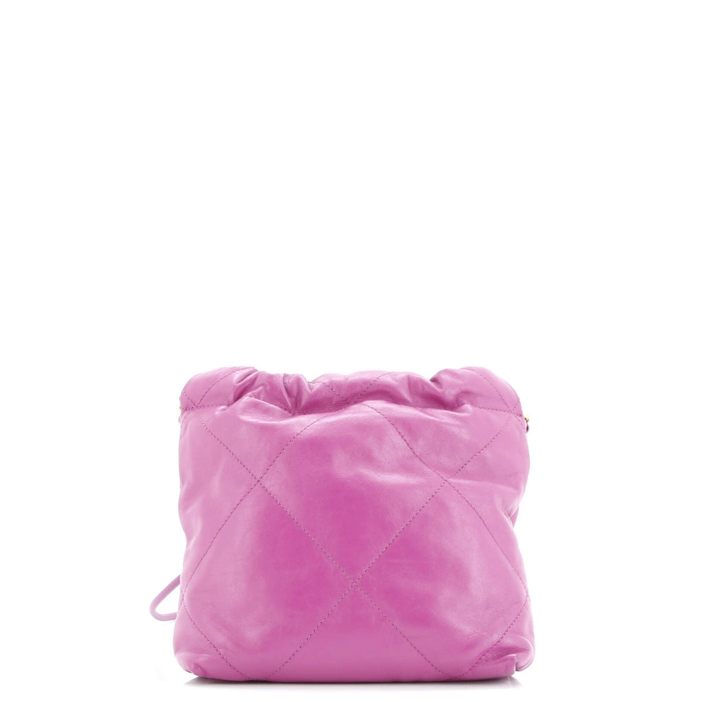 22 Chain Hobo Quilted Calfskin Mini