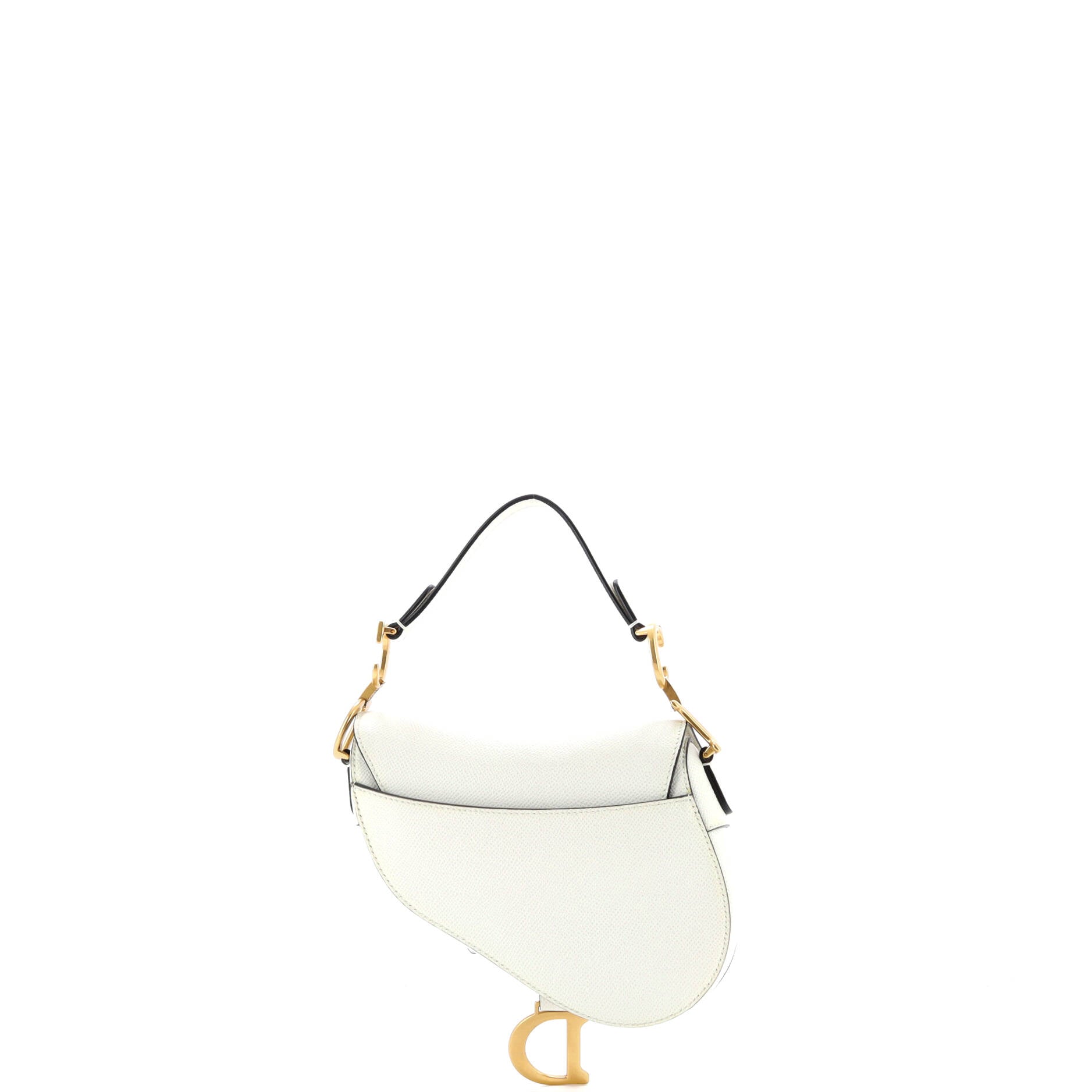 Saddle Handbag Leather Mini