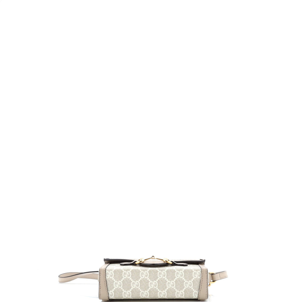 Horsebit 1955 Flap Crossbody Bag GG Coated Canvas Mini