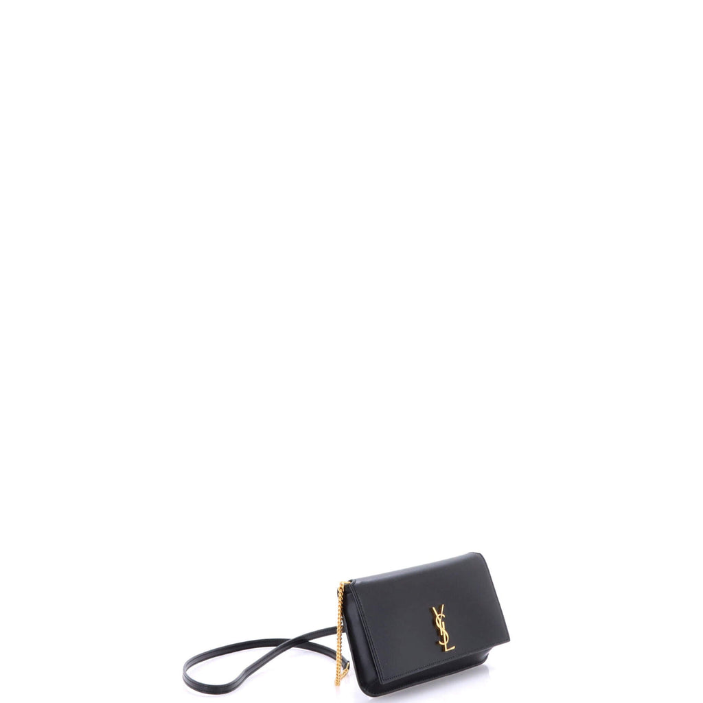 Classic Monogram Phone Holder Shoulder Bag Leather