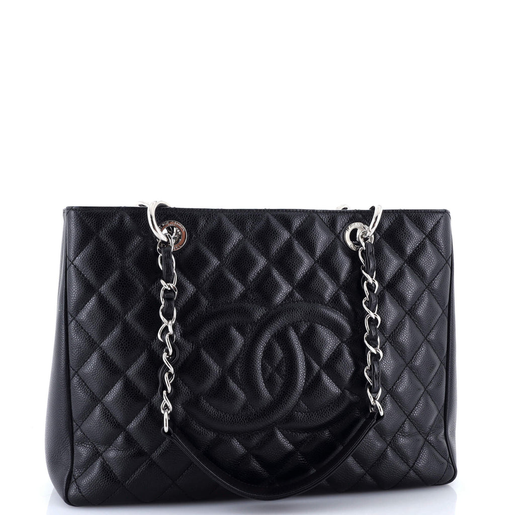 Grand Shopping Tote Quilted Calfskin