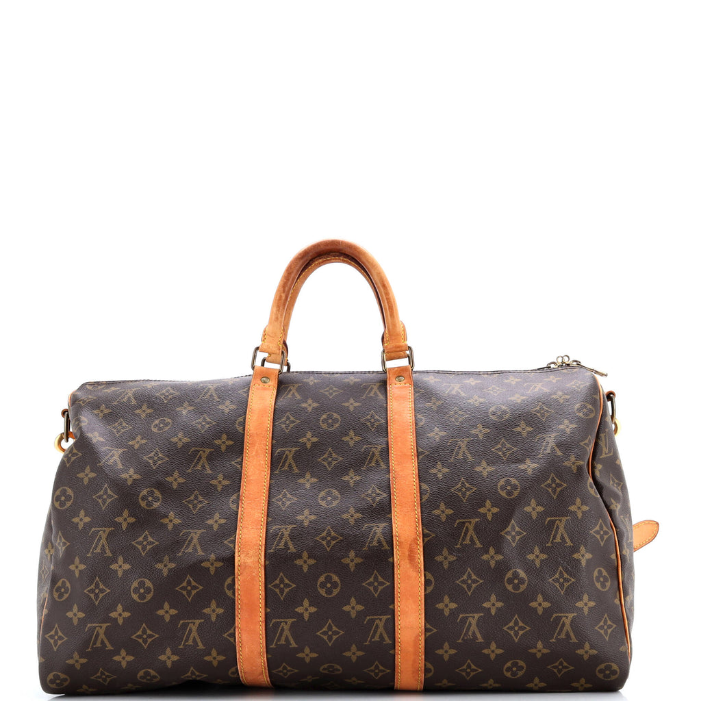 Keepall Bandouliere Bag Monogram Canvas 50