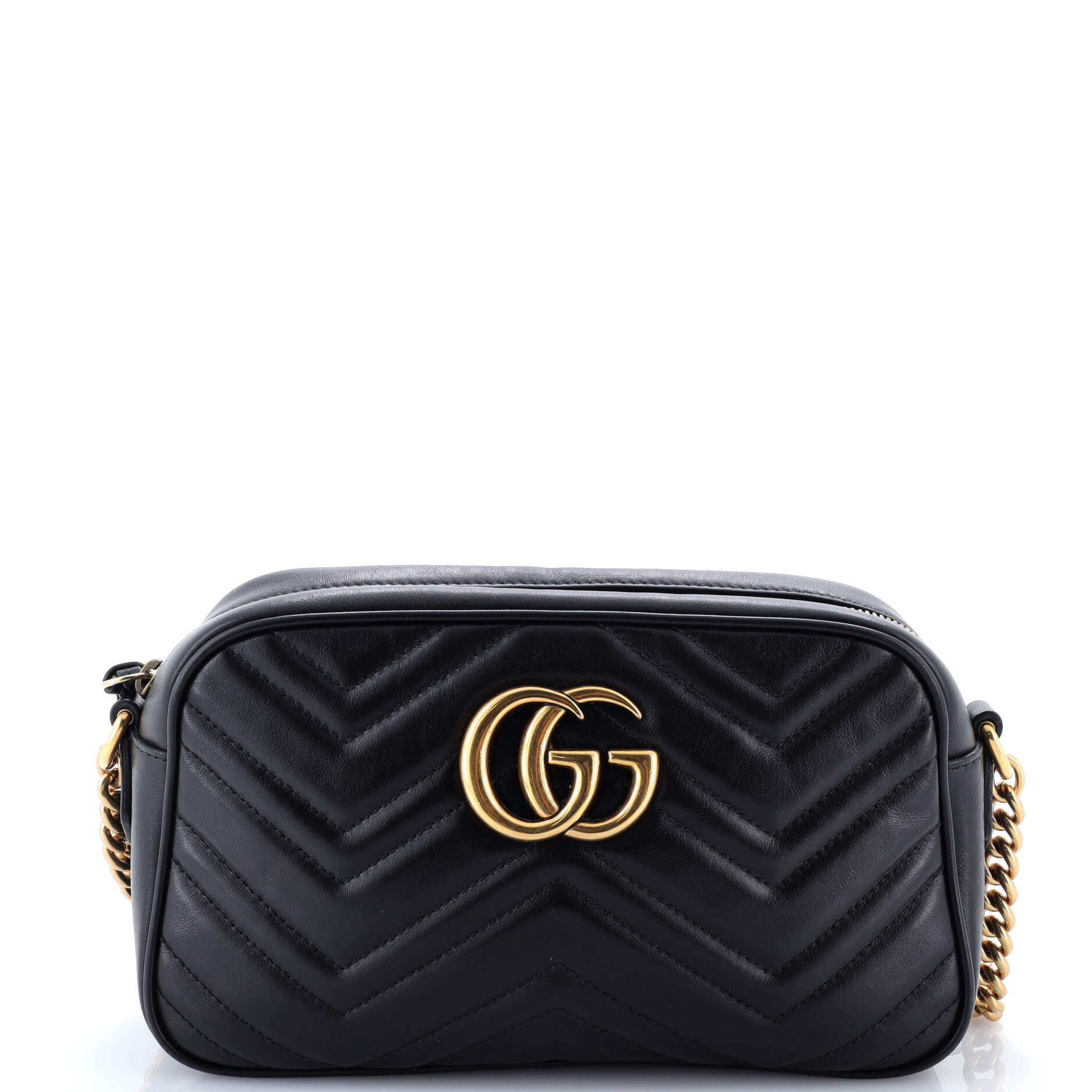 GG Marmont Shoulder Bag Matelasse Leather Small