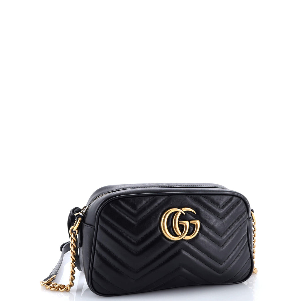 GG Marmont Shoulder Bag Matelasse Leather Small