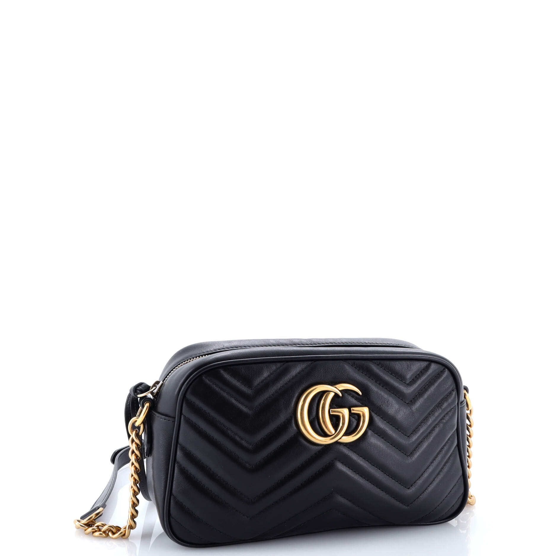 GG Marmont Shoulder Bag Matelasse Leather Small