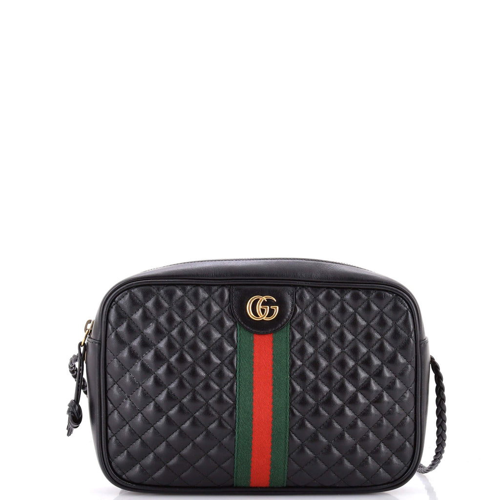 Trapuntata Camera Bag Quilted Leather Small