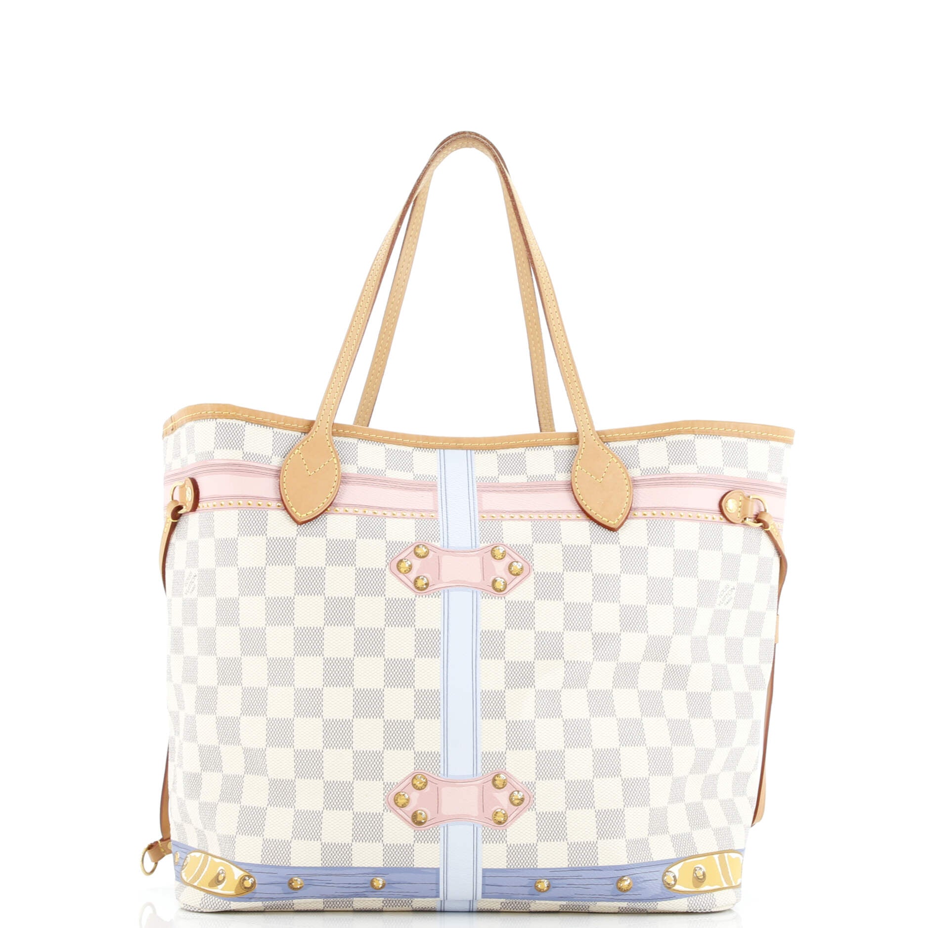 Neverfull NM Tote Limited Edition Damier Summer Trunks MM
