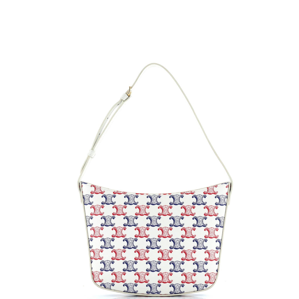 Croque Hobo Triomphe Coated Canvas Medium