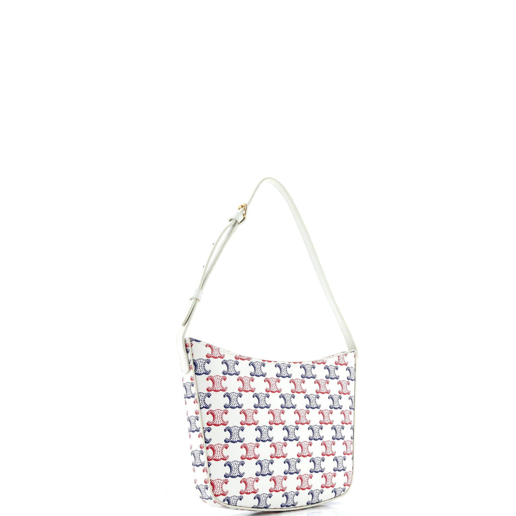 Croque Hobo Triomphe Coated Canvas Medium