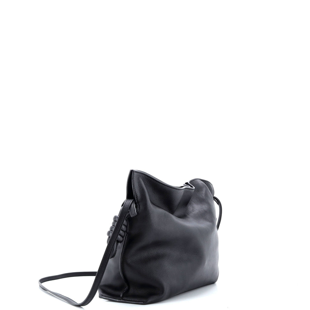 Flamenco Knot Clutch Leather Medium