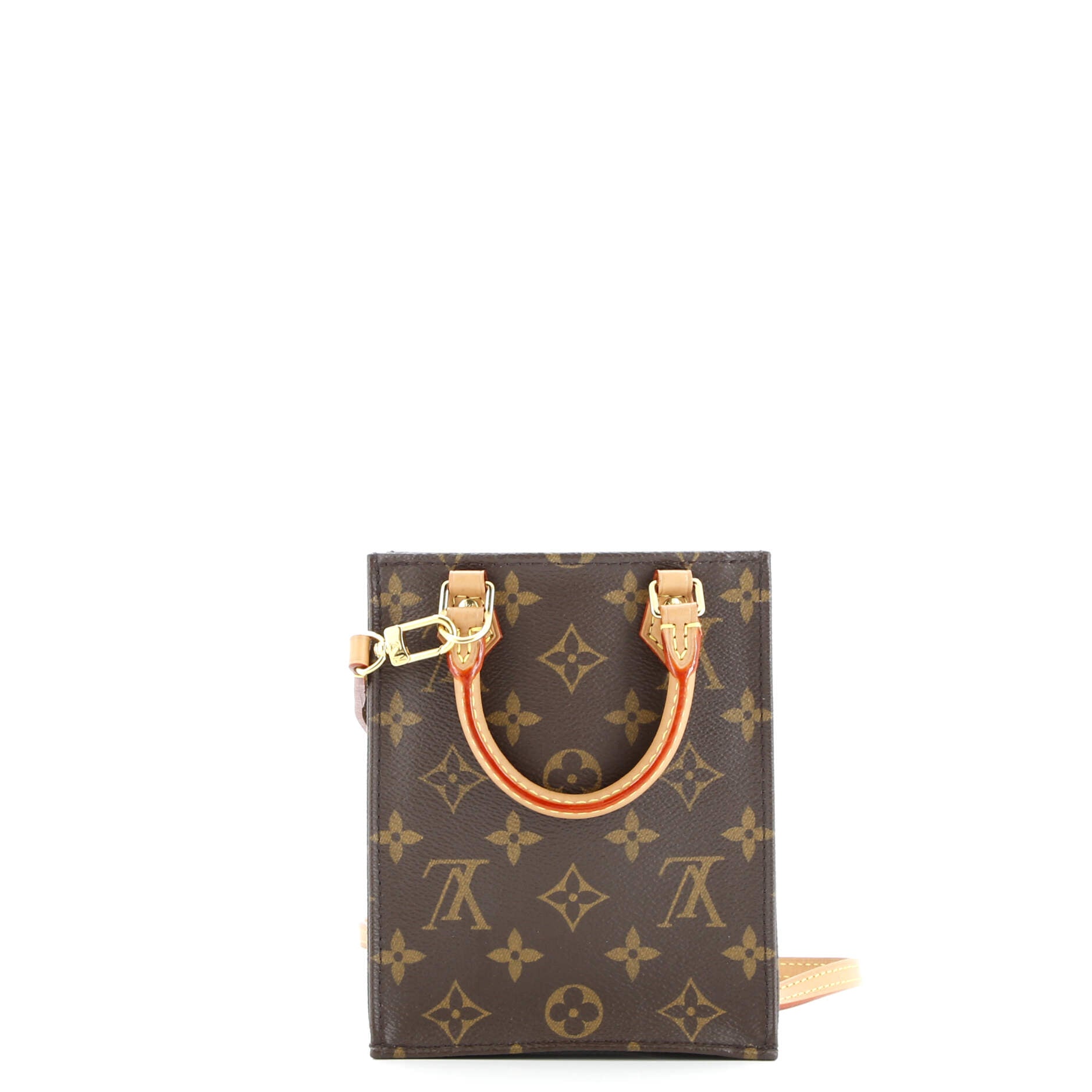 Petit Sac Plat Bag Monogram Canvas