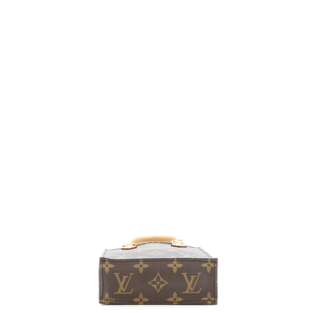 Petit Sac Plat Bag Monogram Canvas