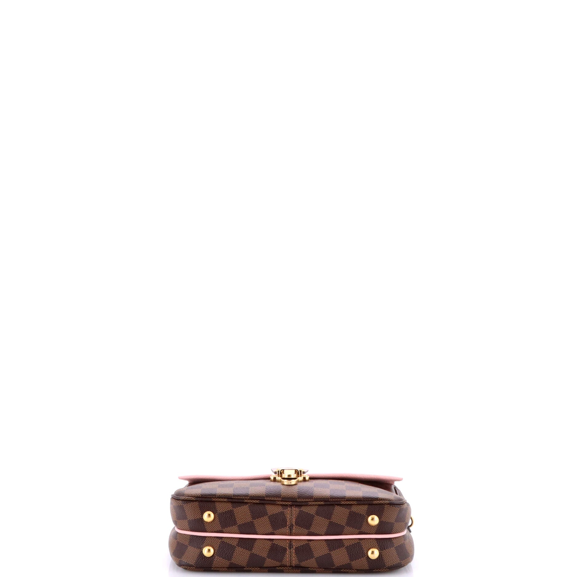 Clapton Handbag Damier and Leather PM