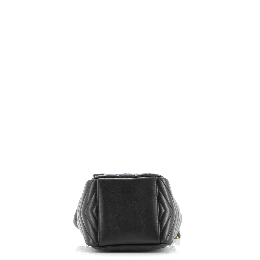Joe Bucket Bag Matelasse Chevron Leather Mini