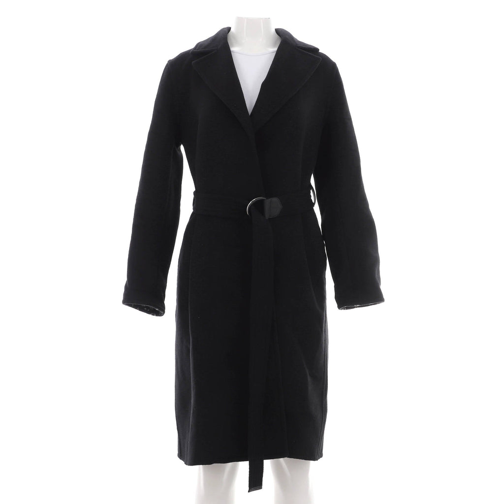Women's Monogram Belted Coat Wool Blend