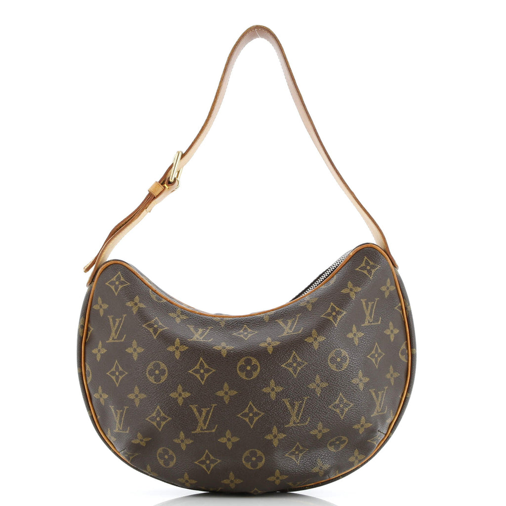 Croissant Handbag Monogram Canvas MM