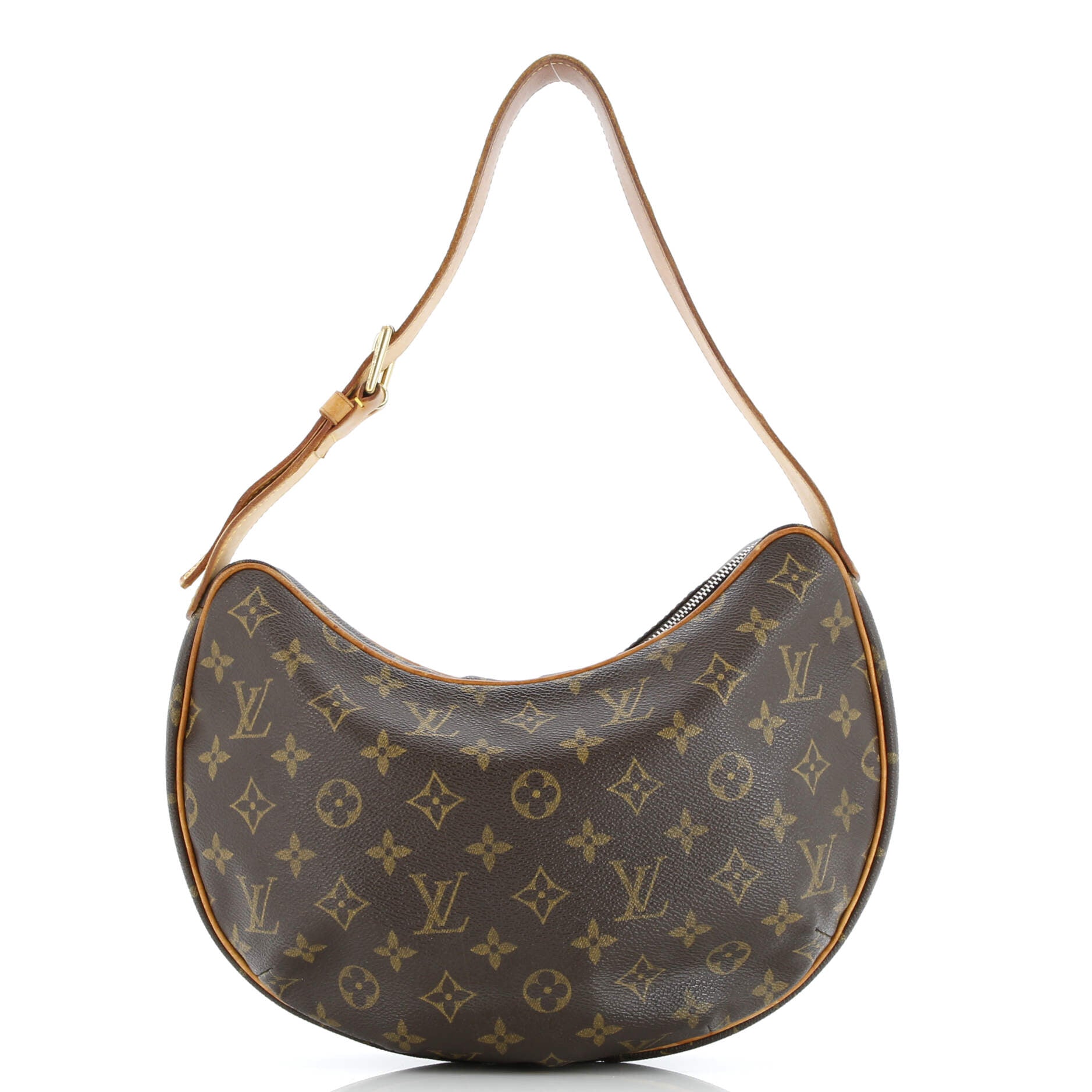 Croissant Handbag Monogram Canvas MM