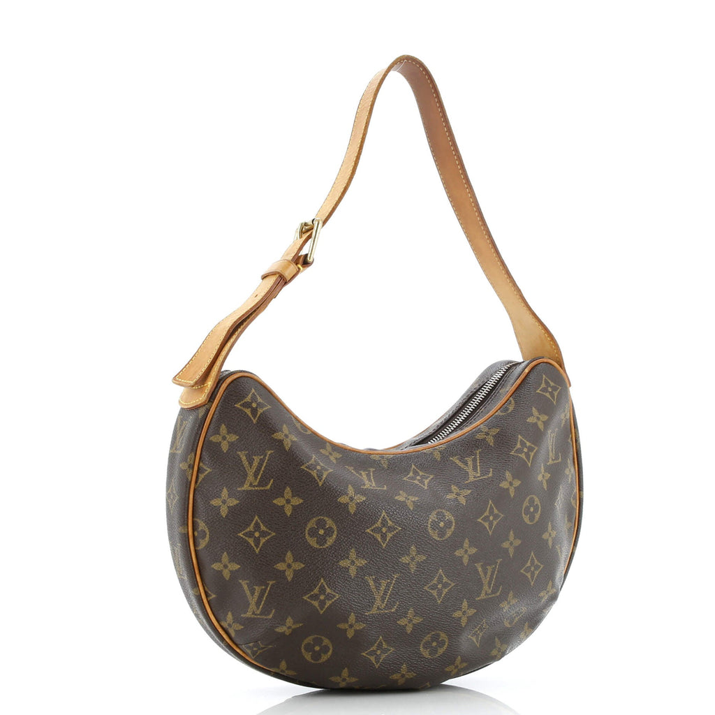 Croissant Handbag Monogram Canvas MM