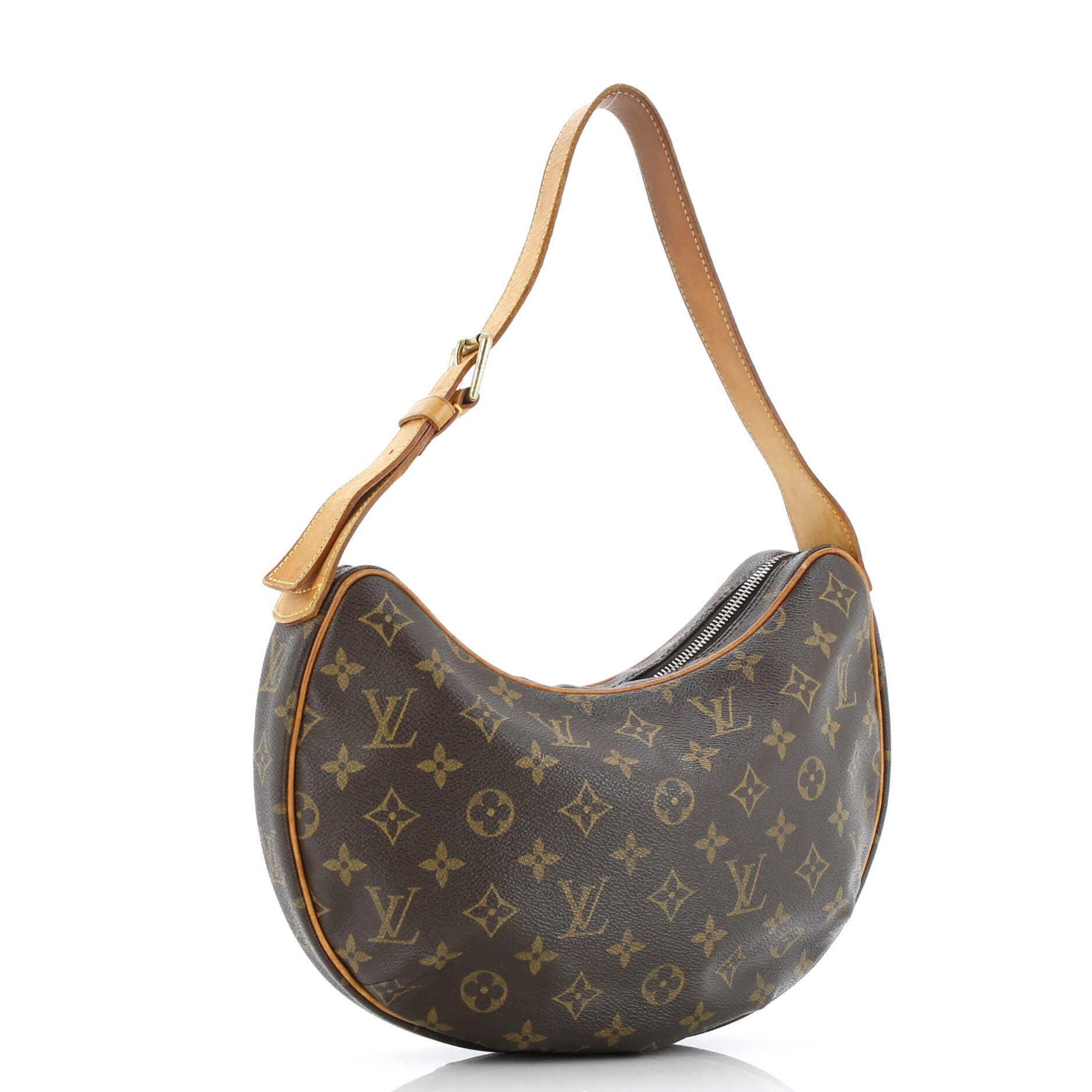 Croissant Handbag Monogram Canvas MM