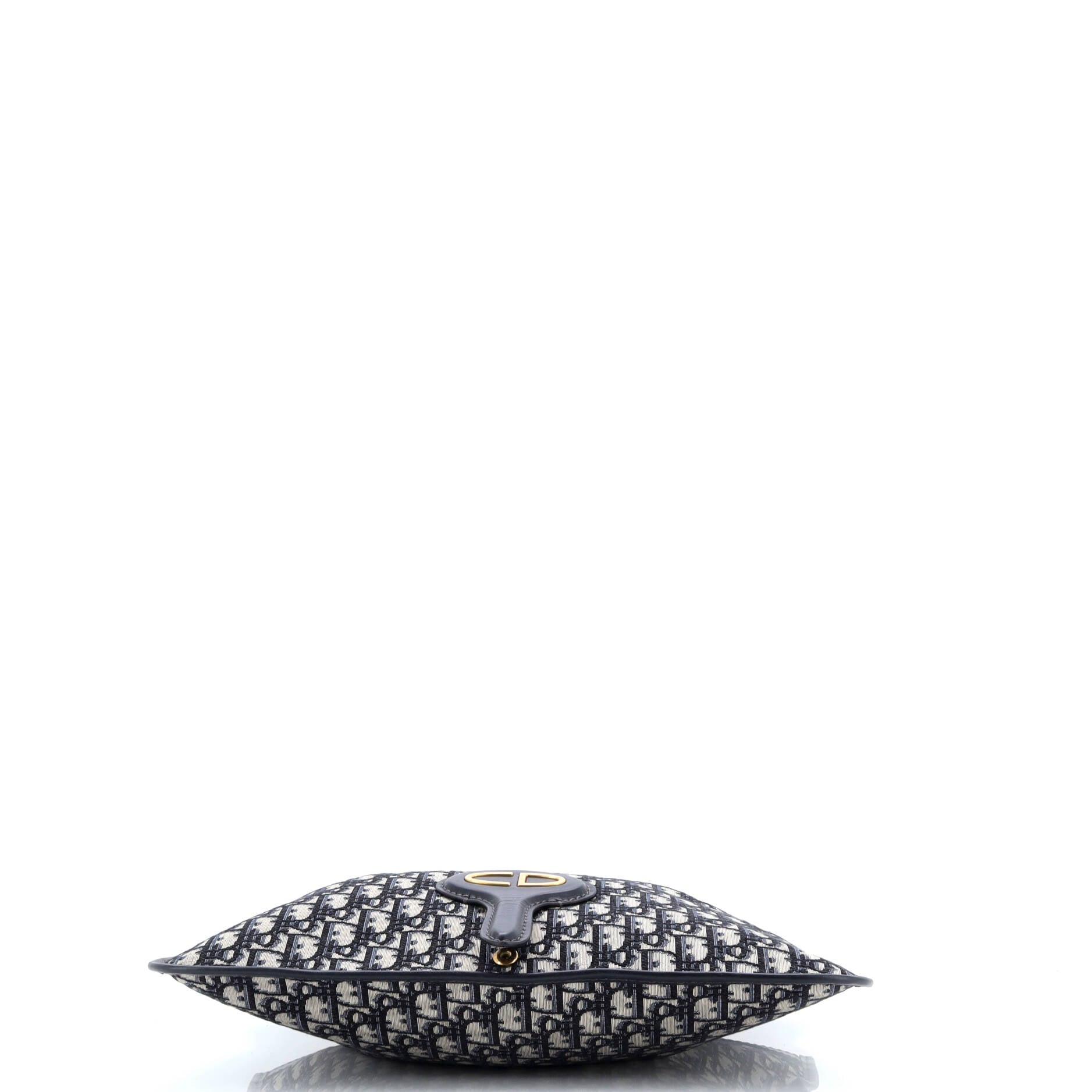 Fold Over Clutch Oblique Canvas