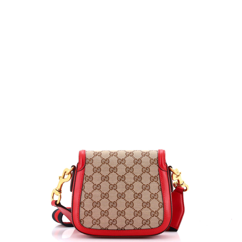 Lady Web Shoulder Bag GG Canvas Small