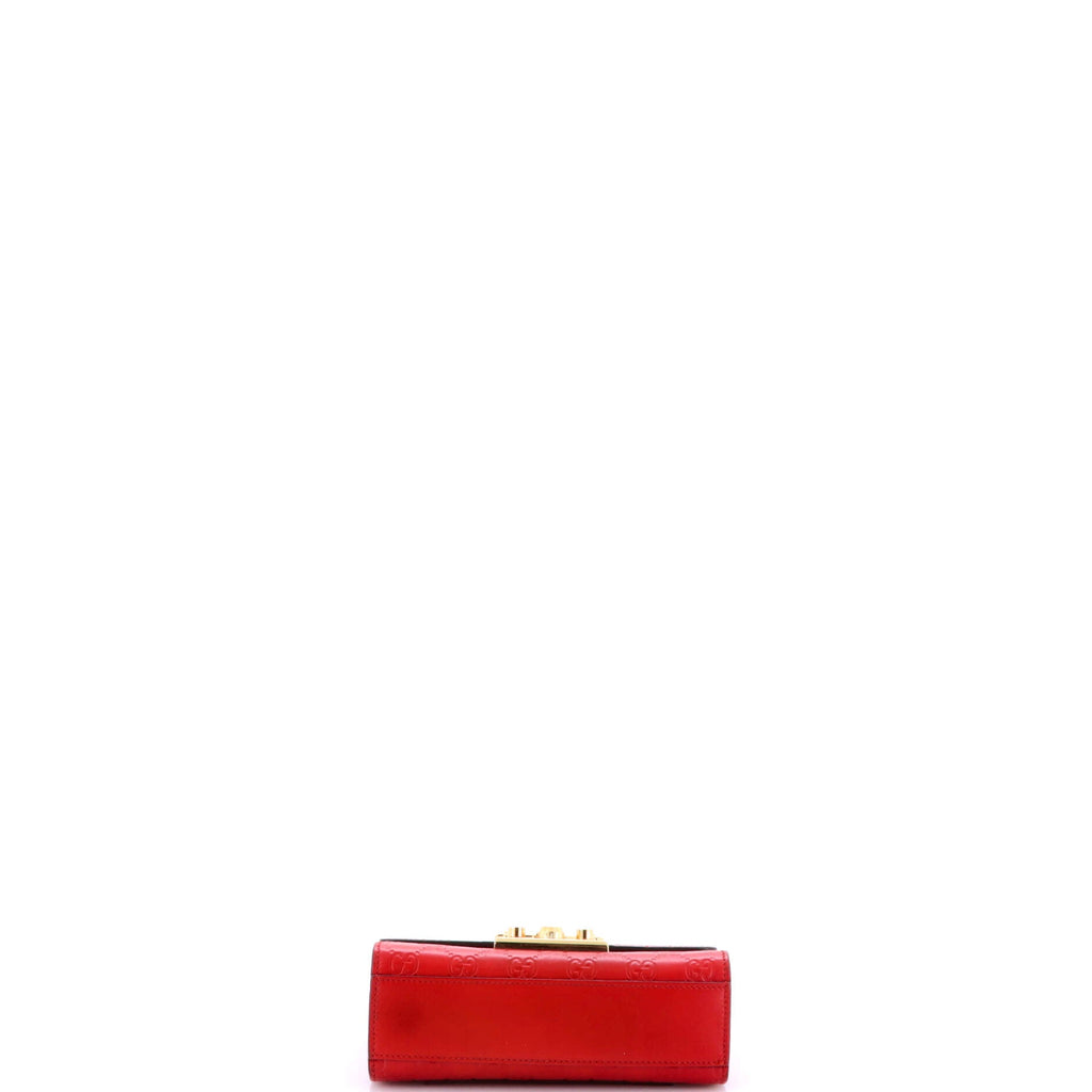 Padlock Shoulder Bag Guccissima Leather Small