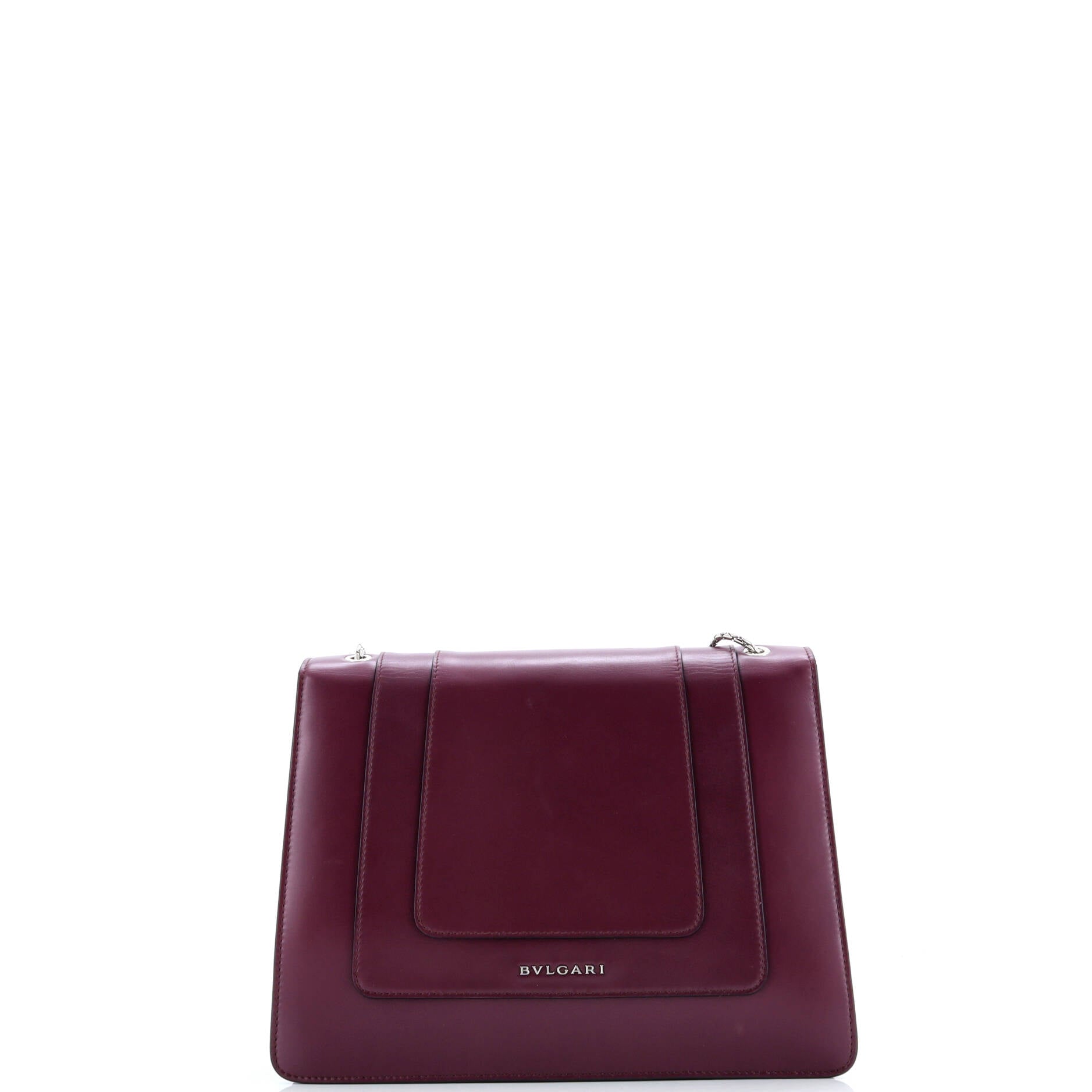 Serpenti Forever Square Shoulder Bag Leather Large