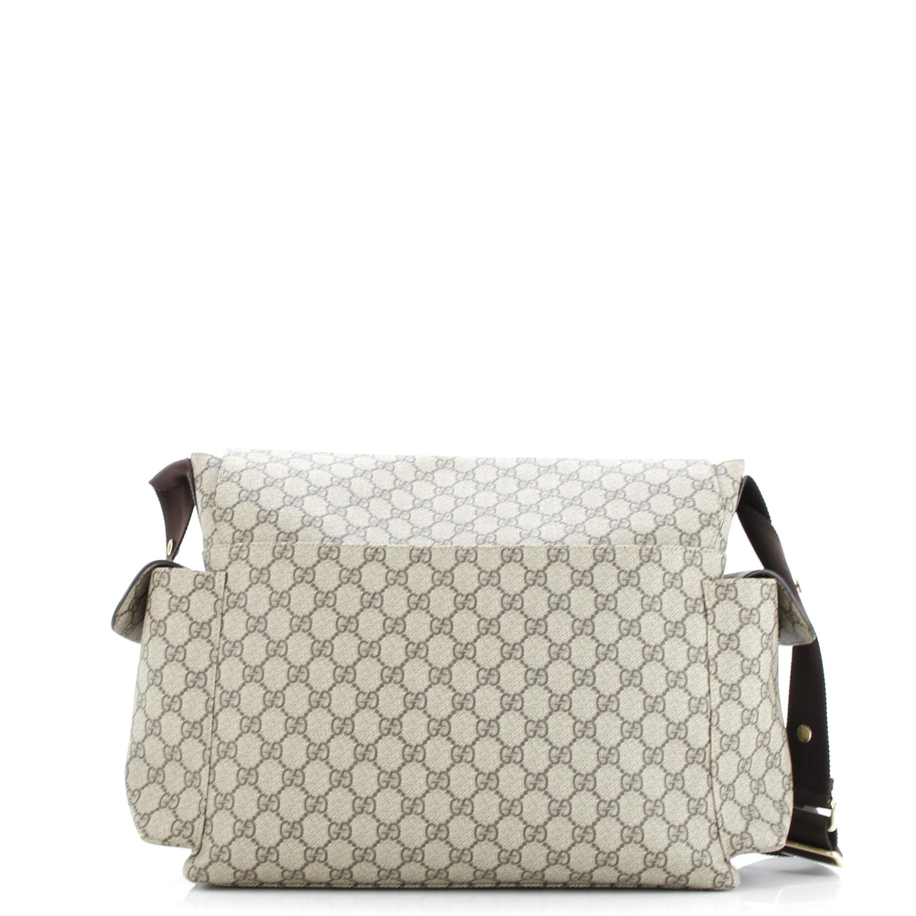 Diaper Bag GG Coated Canvas