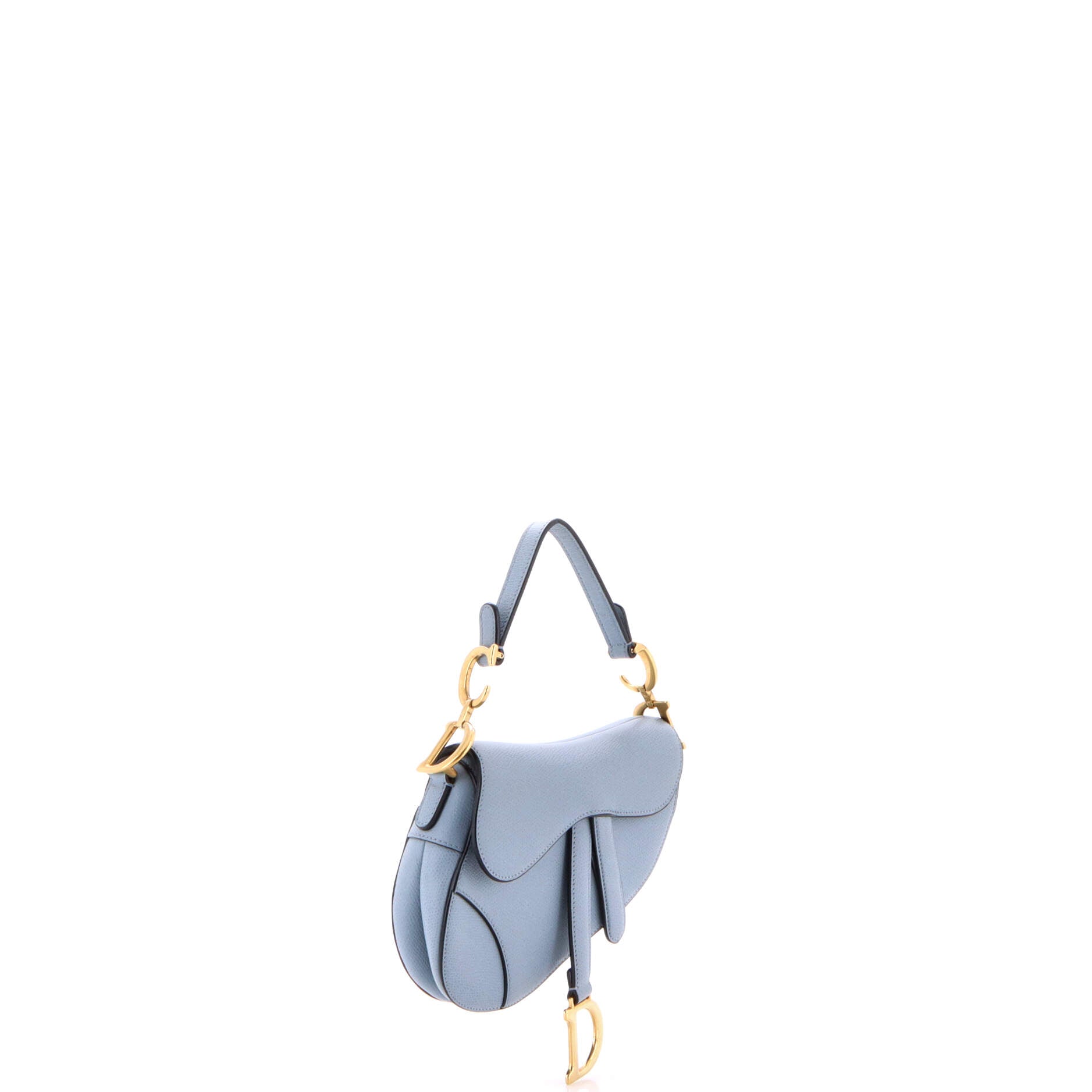 Saddle Handbag Leather Mini